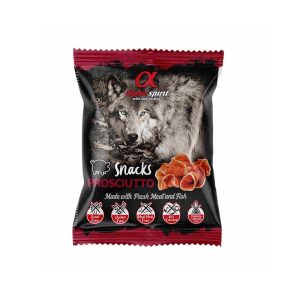 Alpha spirit snack semihúmedo de jamón para perros 50gr