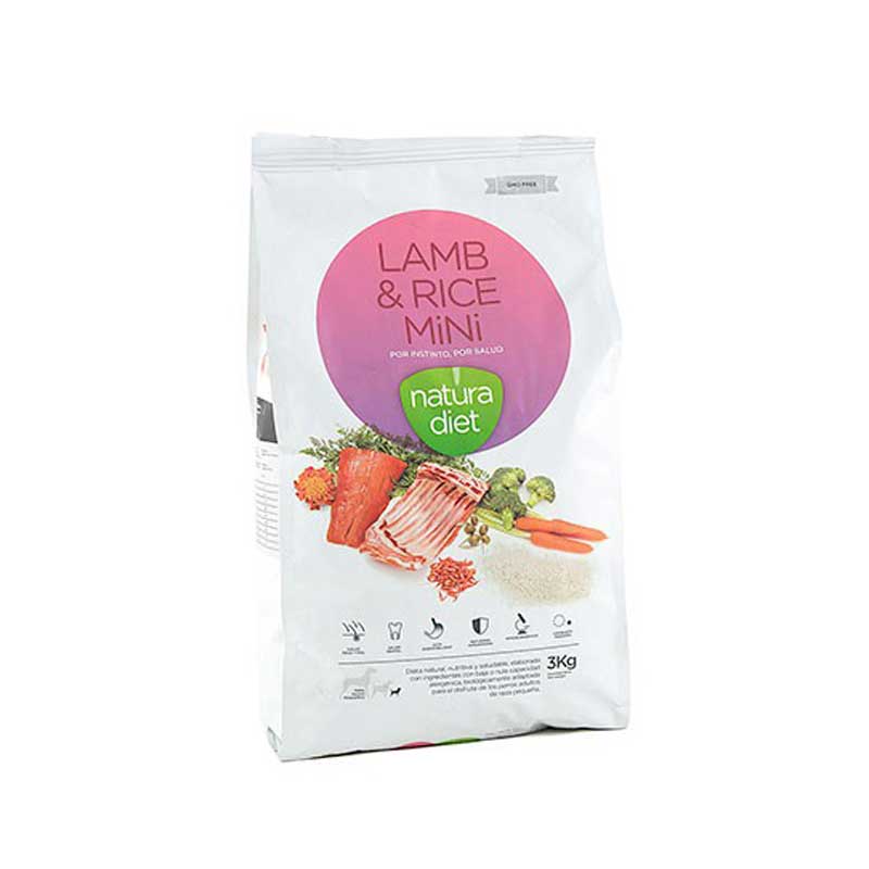 Natura Diet Lamb & Rice Mini 3kg