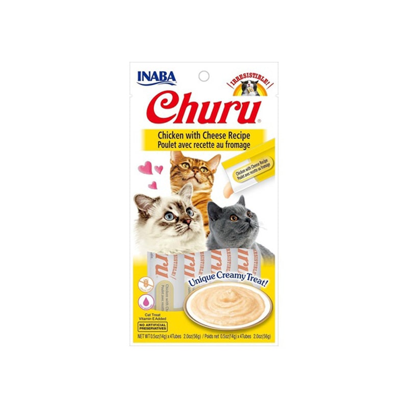 Churu Cat Pollo con Queso (4X14gr)