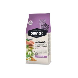 Ownat Classic Sterilised para gatos 4kg
