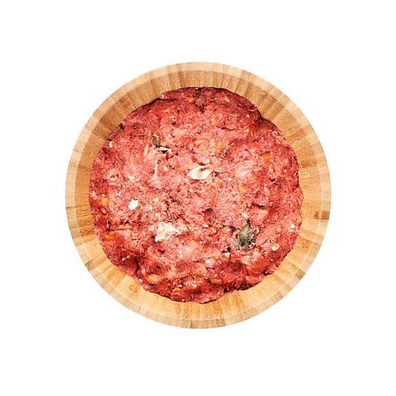 Menu BARF Salmón, Ternera y Frutas Squeaky - Imagen 2