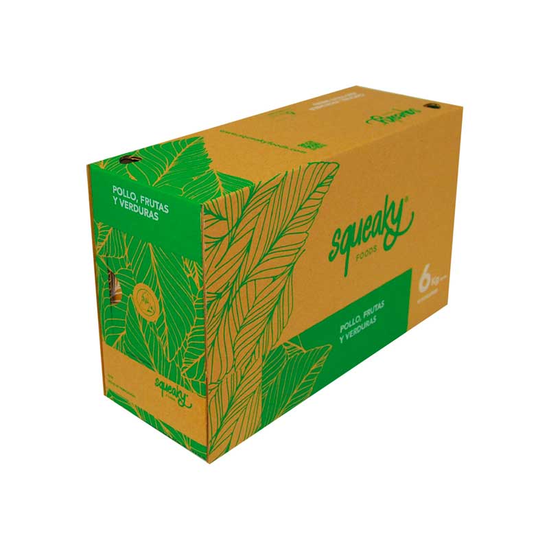 Menu BARF Pollo y verduras Squeaky - Imagen 5