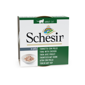 Schesir Cat Atún con Pollo en gelatina 85gr