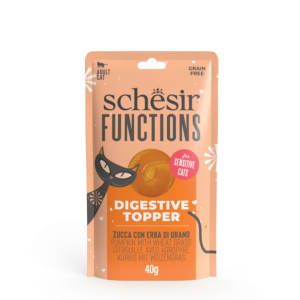 Schesir Cat Pouch Functions Digestive Topper (40gr)