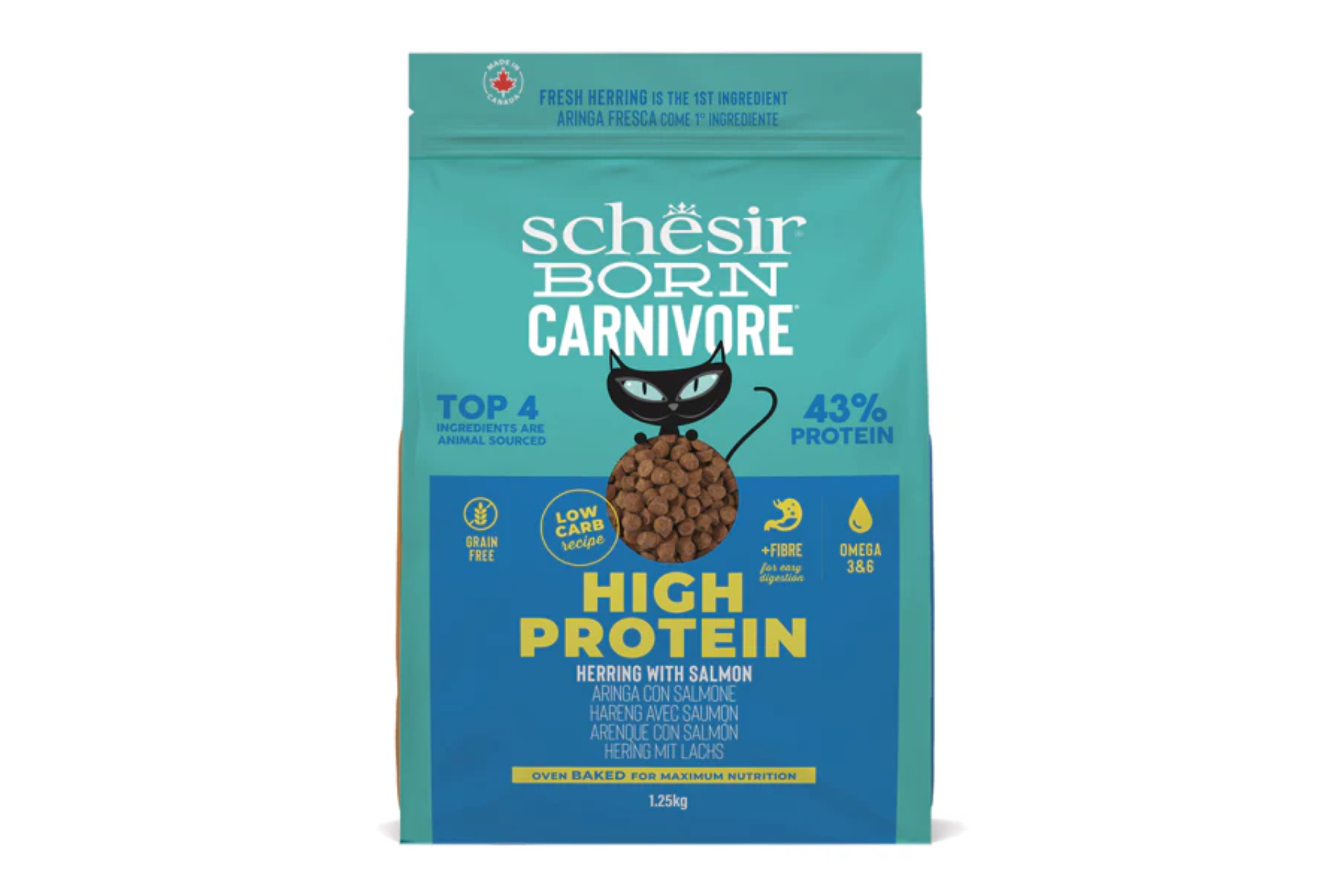 Schesir Pienso Born Carnivore Arenque y Salmón