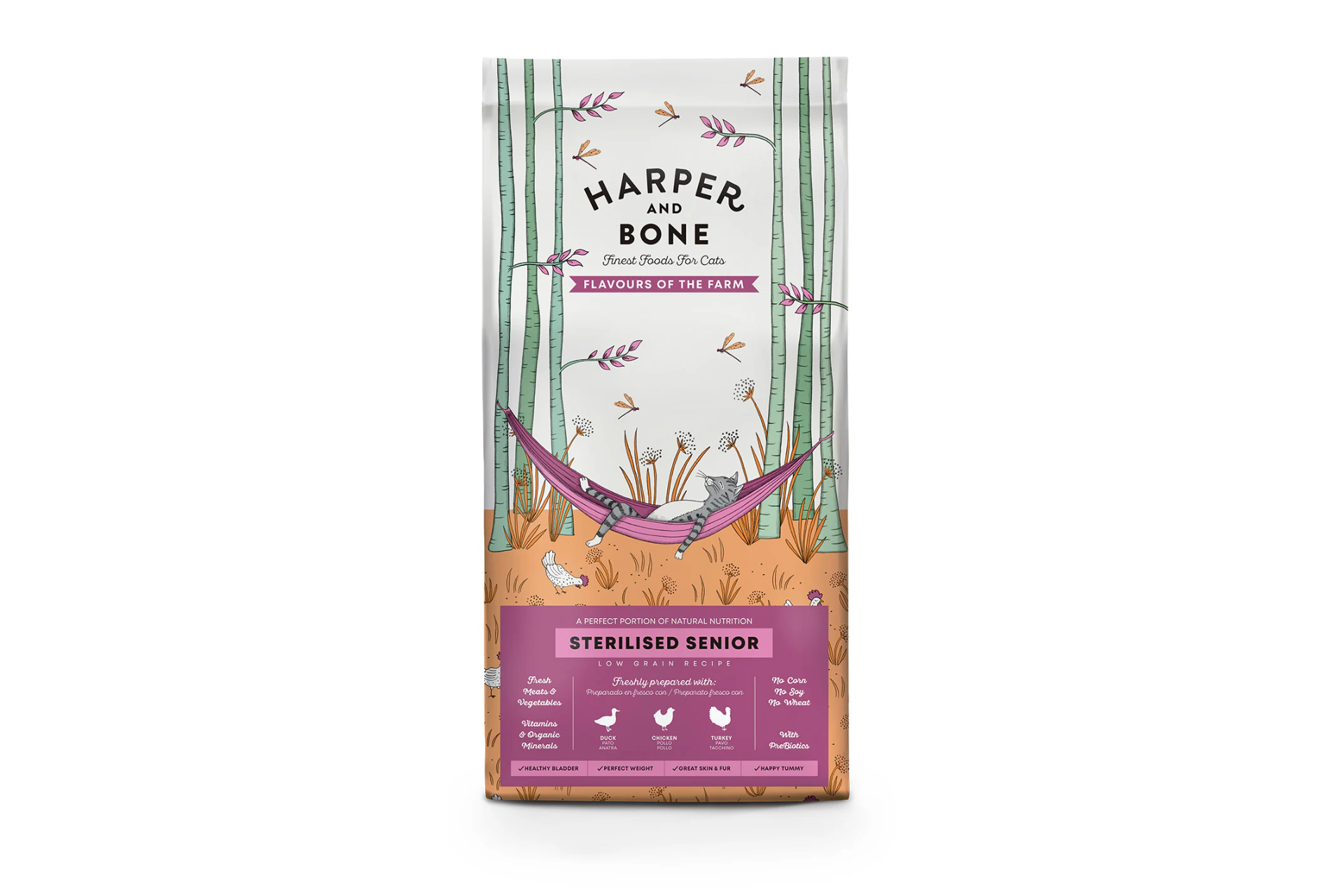 Harper & Bone Cat Senior Sterilised Flavours Farm