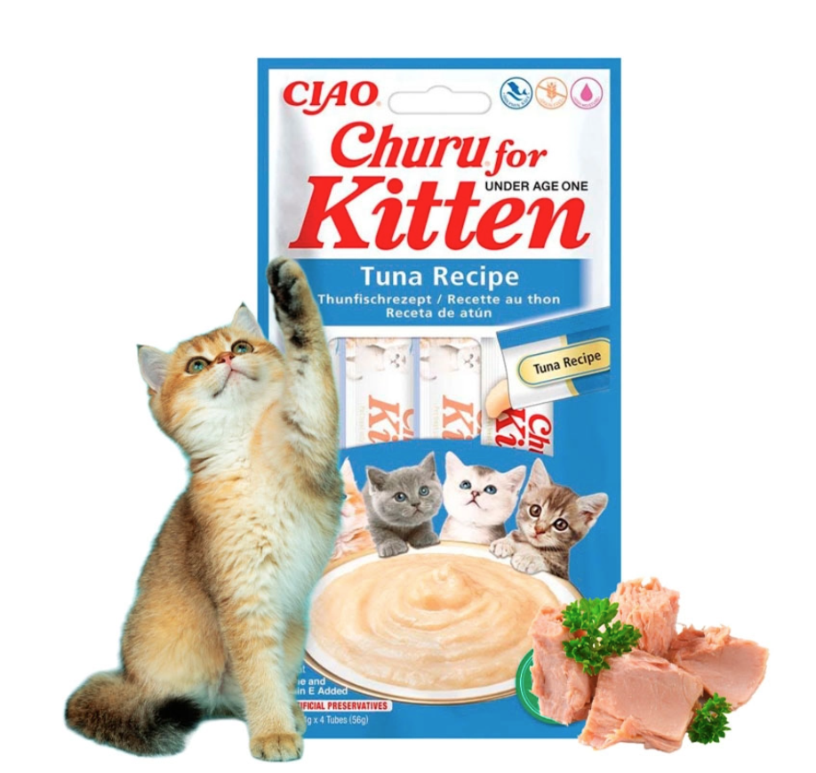 Churu Kitten Atún (4X14gr)
